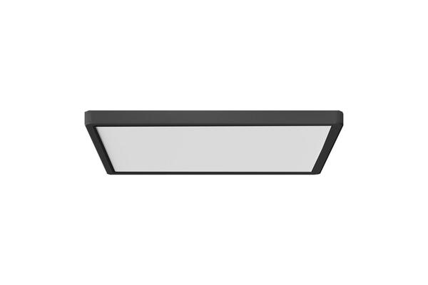 AZzardo PANKA čtvercové LED stropní svítidlo 45W 5400lm CCT stmívatelné IP40 černé