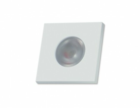 VÝPRODEJ VZORKU BPM Dekorativní LED svítidlo Adima hranaté matná bílá 3W 3000K 130lm 8103