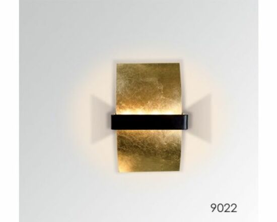 VÝPRODEJ VZORKU BPM Nástěnné svítidlo Altin 9022 polomatné se zlatou 9022