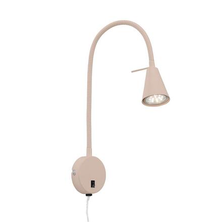BRILONER Tusa Bett lampa na čtení - 4,7W, 400lm, LED, vypínač, nastavitelná, béžová 2082011