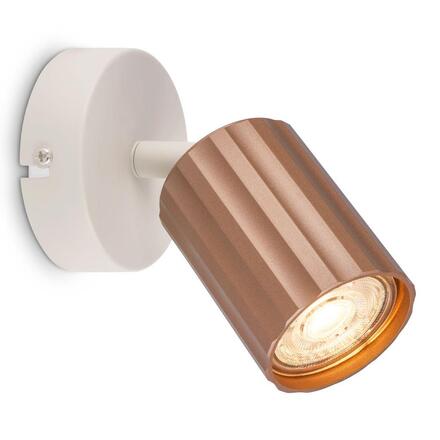 BRILONER Skaft nástěnné svítidlo - GU10 patice, max. 9W, nastavitelné, kávová 2324014