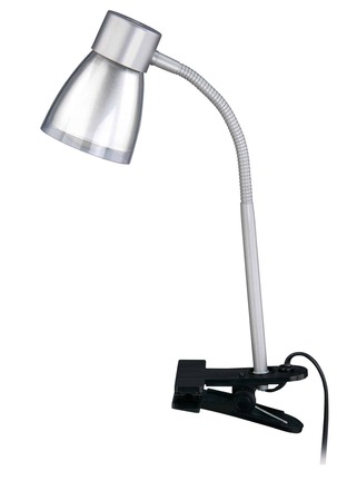 BRILONER Flexibilní svítidlo se svorkou 35 cm 1x E14 40W titan BRI 2687-010P