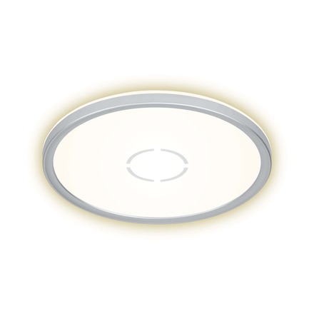 BRILONER Slim svítidlo LED panel, pr. 29,3 cm, 2400 lm, 18 W, stříbrná BRI 3391-014