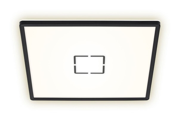BRILONER Slim svítidlo LED panel, 42 cm, 3000 lm, 22 W, černá BRI 3393-015