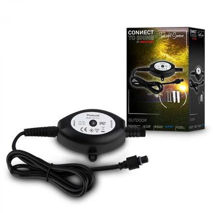 BRILONER CONNECT TO SHINE soumrakový senzor se spojkou, IP67 3921015