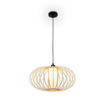 BRILONER Závěsné svítidlo, 120 cm, 1x E27, max. 10W, barva dřeva BRI 4759011