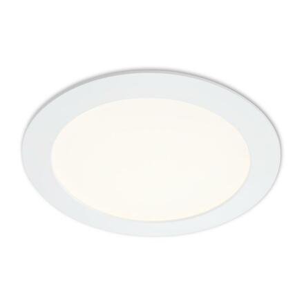 BRILONER LED vestavné svítidlo, pr. 17 cm, 12 W, bílé IP44 BRI 7286-016