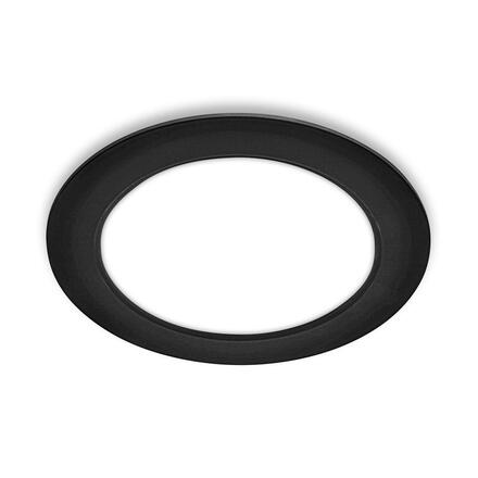 BRILONER Jeft vestavný spot 17mm - 230V, 12W, 1200lm, LED, neutrální bílá, černý 7994015