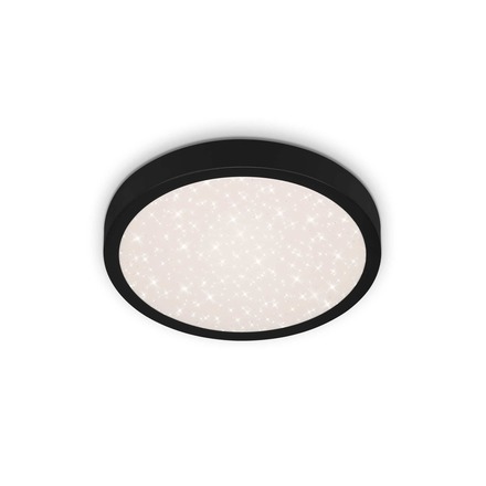 BRILONER LED stropní svítidlo pr. 28 cm 18W 2000lm černá BRILO 3048-015