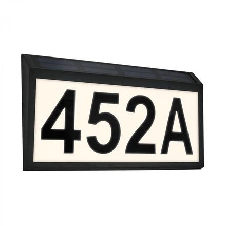 BRILONER LED solární svítidlo domovní číslo, soumrakový senzor, ochrana proti stříkající vodě 3797015