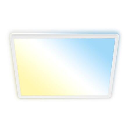 BRILONER Tava A svítidlo LED panel 42x42 cm - 14W, 3000lm, energetická třída A, stmívatelné, CCT, bílé 3886016