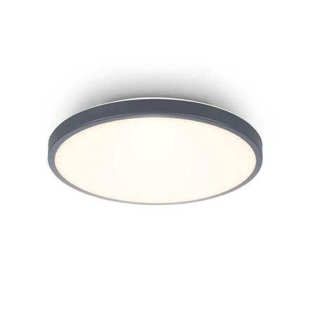 BRILONER Competo stropní svítidlo pr.24 cm - 12W, 1300lm, LED, teplá bílá, antracit 3901015