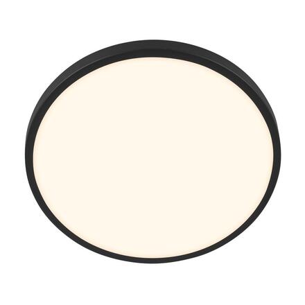 BRILONER Nobre stropní svítidlo pr.33 cm - 17,5W, 2400lm, teplá bílá, LED, černá 3961015