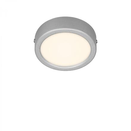 BRILONER LED stropní svítidlo, pr. 12 cm, 7 W, matný chrom BRILO 7089-414