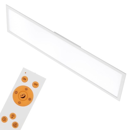 BRILONER CCT svítidlo LED panel, 119,5 cm, 3800 lm, 36 W, bílé BRILO 7196-016