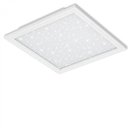 BRILONER Hvězdné nebe svítidlo LED panel, 59,5 cm, 4100 lm, 38 W, bílé BRILO 7392-016
