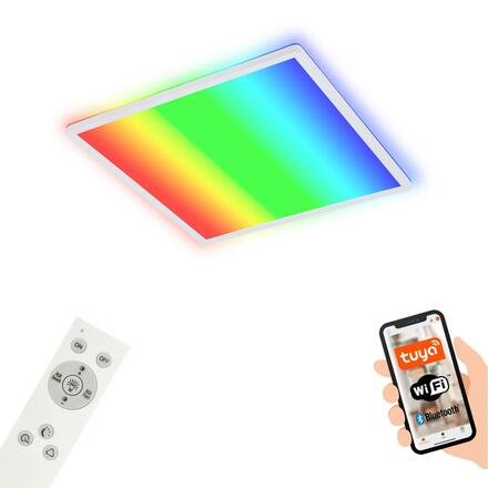 BRILONER B smart RGB/W-svítidlo LED panel, 42 cm, 22 W, 2700 lm, bílé BRILO 7491-016