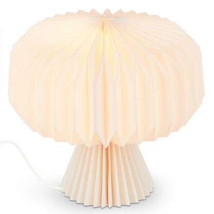 BRILONER Papírová stolní lampa 25 cm 1x E14 max. 6 W bílé BRILO 7493016