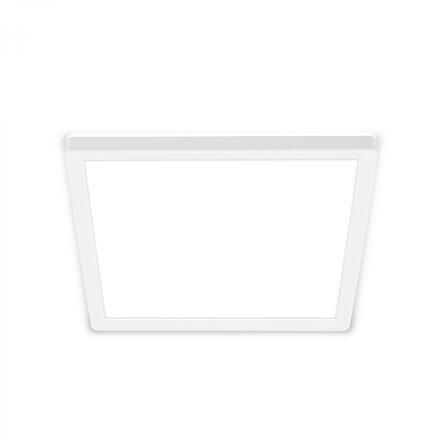 BRILONER Tava LED stropní svítidlo, ploché, přímé a nepřímé osvětlení, 1900 lm, 16 W, bílé, 24x24 cm 7516416