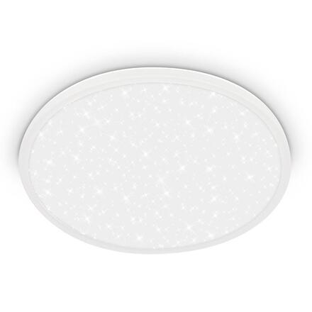 BRILONER Slim svítidlo LED panel pr.37,5 cm - 22W, 3000lm, hvězdné nebe, neutrální bílá, bílé 7654016