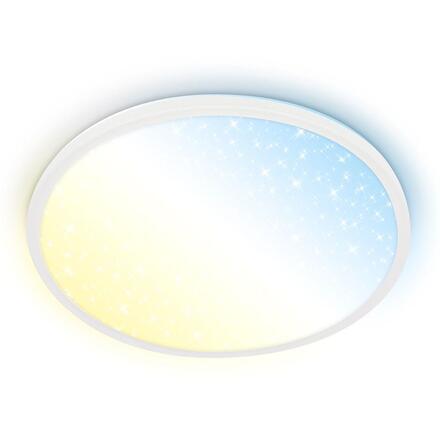 BRILONER Slim svítidlo LED panel pr.37,5 cm - 22W, 3000lm, dálkový ovladač, stmívatelné, bílé 7655016