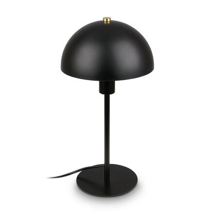 BRILONER Pura stolní lampička - s vypínačem, E14 patice, černá 7671015