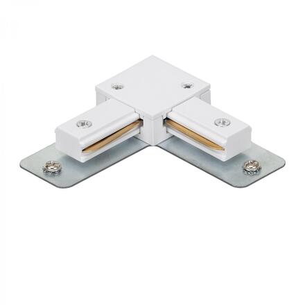 BRILONER Rohová spojka lištový systém 230V – 90 st., vysokonapěťový, 1-fázový, přisazený, bílá 8004006