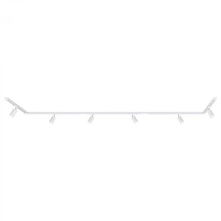 BRILONER Lištový systém sada 450 cm do U - 6x 230V lišta 1-fázová, 6x spot GU10, bílá 8012066