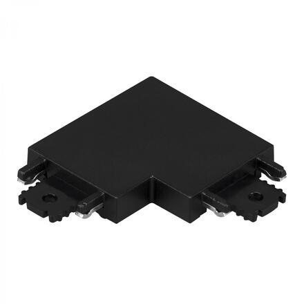 BRILONER Rohová spojka lištový systém 48V DC 90 st., nízkonapěťový, 1-fázový, přisazený, černá 8029005