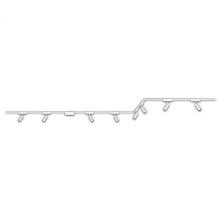 BRILONER Luxtrail lištový systém, 8x LED spoty, do U/Z, bílá 8039086