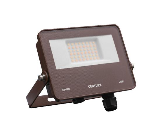 CENTURY LED reflektor PORTEO corten 20W 3000/4000/6500K IP65