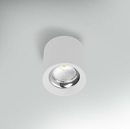 CENTURY Stropní svítidlo LED RONDO bílé pr.90x90mm 10W 230V 3000K 45d IP20