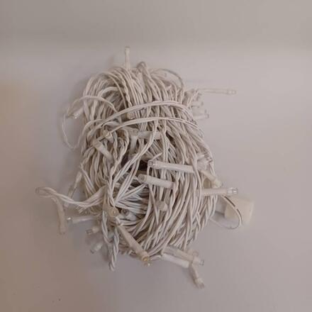 DecoLED LED světelný řetěz pro 3DA1, 120 ledově bílých diod s Flash efektem