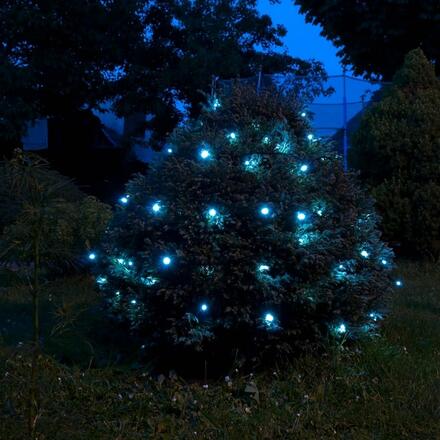 DecoLED LED osvětlení na baterie - 10,2 m, 100 ledově bílých diod