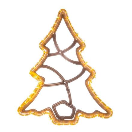 DecoLED LED světelný stromeček, 49 x 58 cm, teple bílá