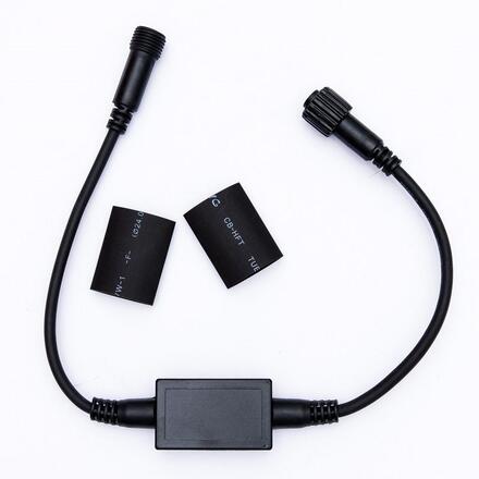 DecoLED Samostatný AC/DC můstek černá, IP67