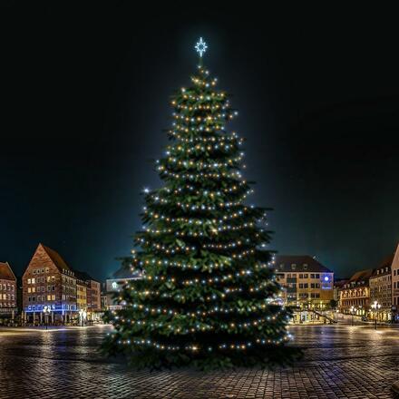 LED světelná sada na stromy vysoké 21-23m, dual