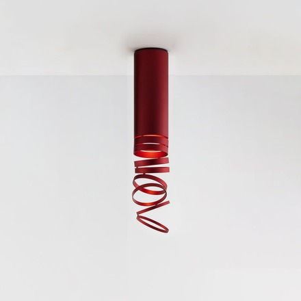 Artemide stropní svítidlo Decomposé Design Collection E27 max 8 W červené