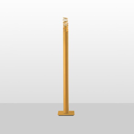 Artemide stojací LED lampa Decomposé Light Floor 45 W 3000K zlatá