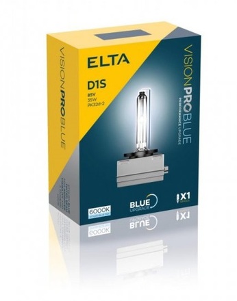 Elta xenonová výbojka D1S 85V 35W PK32d-2 VisionProBlue EB1101SR