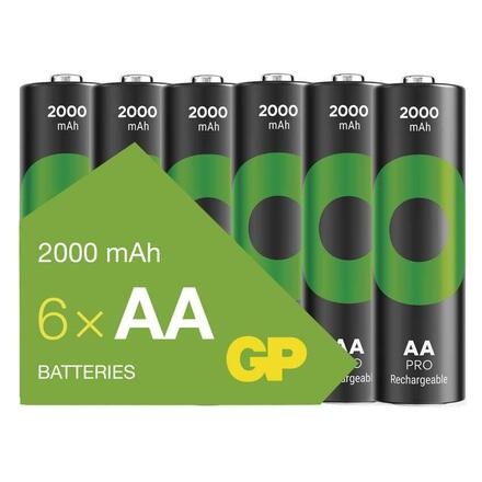 EMOS Nabíjecí baterie GP ReCyko Pro Professional AA (HR6), 6 ks B2620V