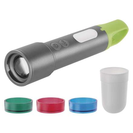 EMOS LED nabíjecí kovová svítilna, 600 lm, 1 200 mAh P3118