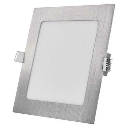 EMOS LED podhledové svítidlo NEXXO stříbrné, 17,5 x 17,5 cm, 12,5 W, teplá/neutrální bílá ZD2233