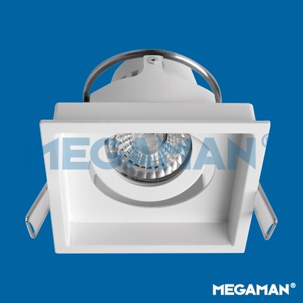 MEGAMAN svítidlo ZEKI 50mm rám pro 1modul bílý F55752RC/WH26
