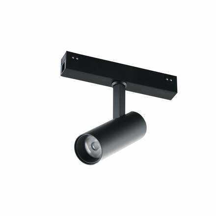 Systém 48 V - reflektor Davinci Tema, černý, LED, 5 W, 490 lm, 3000 K, 16,1x14,5x4 cm