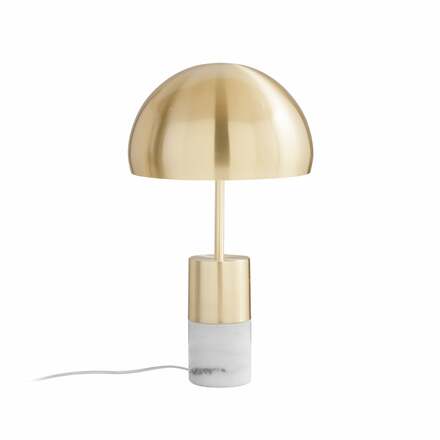 Stolní lampa Igea, zlatá/mramor, 2 x E14, 30 x 51,5 cm