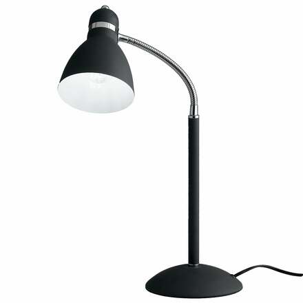 Stolní lampa LUME PEOPLE, černá, 1 x E27, 17 x 52 cm