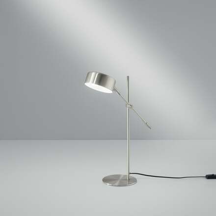 Stolní lampa EIFFEL, 1xE14, 59,5 x42, nikl, kov