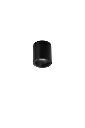 Stropní LED svítidlo Manor (kulaté, černé) 7 W, 820 lm, CCT 3000 / 4200 / 6500 K, pr. 9x10 cm