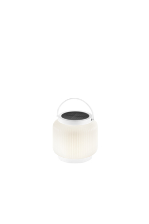 Solární dobíjecí LED lampa Robin (bílá), 1,2 W, 3000 K, stmívatelná, IP54